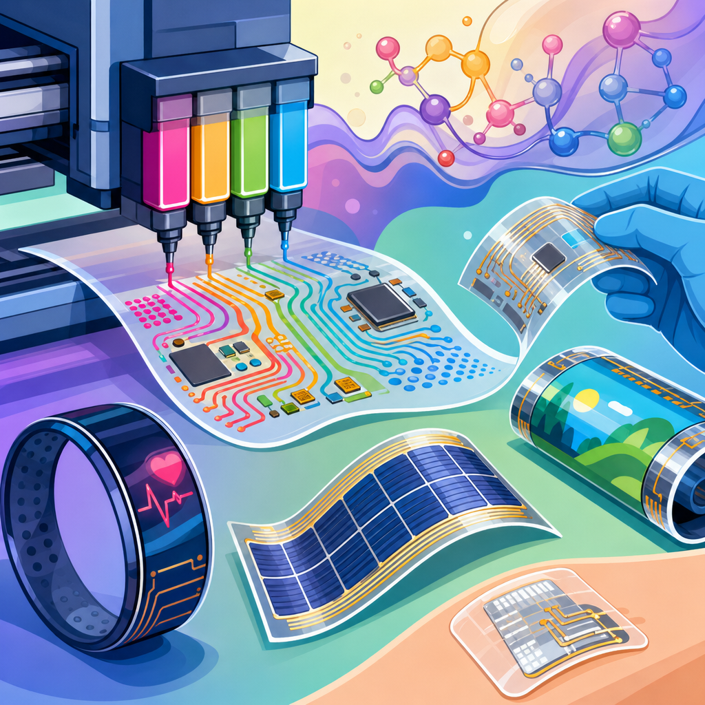 How Polymers are Revolutionizing Printed Electronics